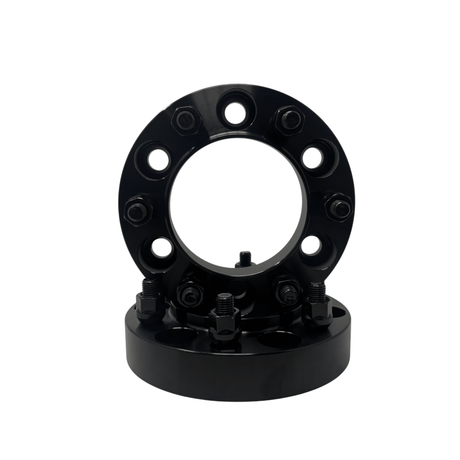 4x 6x5.5 Toyota Tacoma 4Runner FJ Cruiser 1995-2023 Hub Centric Wheel Spacers | 1.5" Inch (38mm) | 12x1.5 Studs & Lug Nuts | 106.1mm Center Bore & Wheel Centering Lip | Forged 6061 T-6 Aluminum - SET Group USA