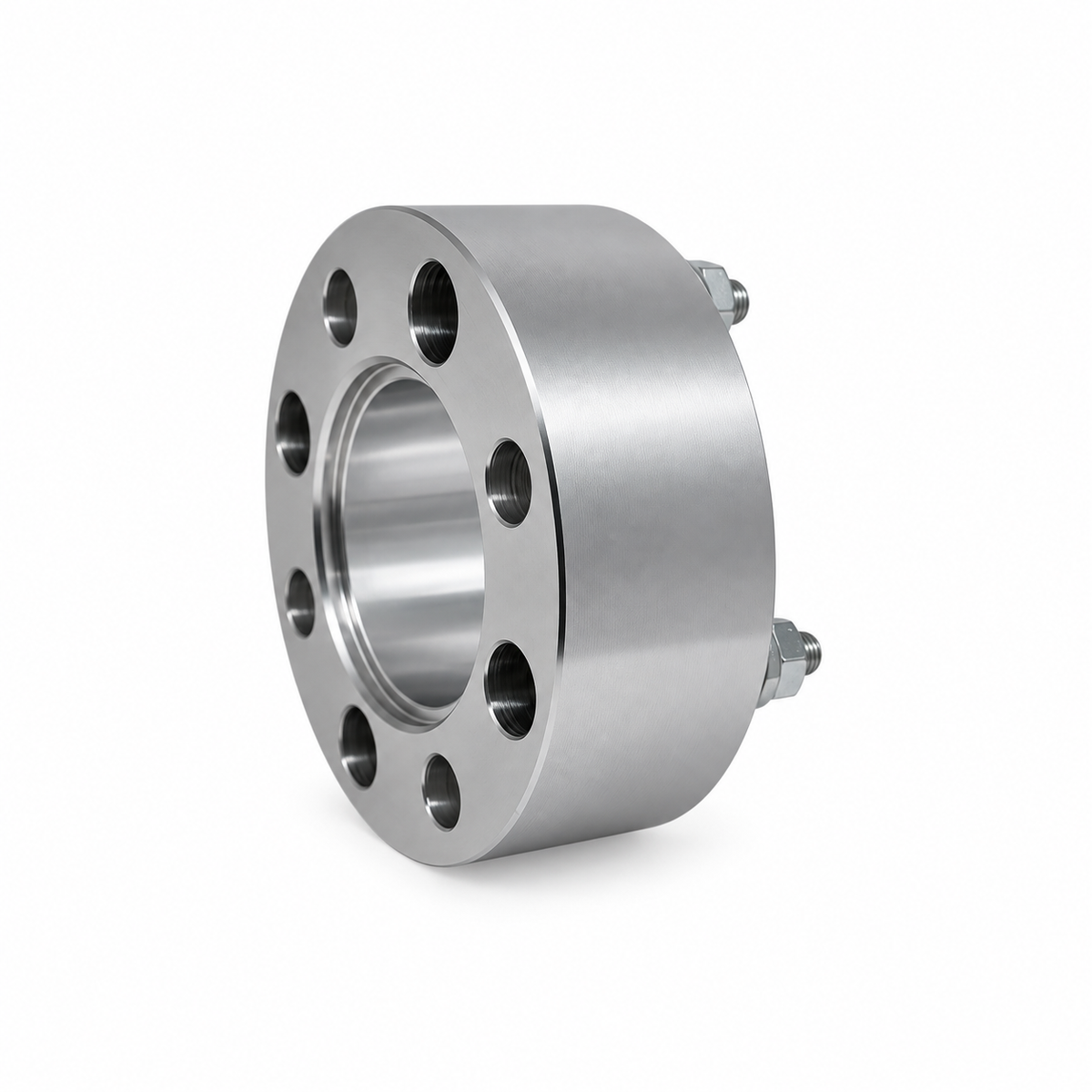 2x 4x110 Wheel Spacers | 2" Inch (50mm) | 12x1.25 Studs & Lug Nuts | 68mm Center Bore | Forged 6061 T-6 Aerospace Grade Hard Anodized Aluminum