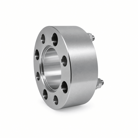 4x 4x110 Wheel Spacers | 2" Inch (50mm) | 12x1.25 Studs & Lug Nuts | 68mm Center Bore | Forged 6061 T-6 Aerospace Grade Hard Anodized Aluminum - SET Group USA