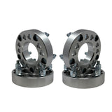 4x 5X4.5 / 5X114.3 Or 5x4.75 / 5x120.7 To 5X112 Wheel Adapters Spacers | 1.25 Inch Thick 12x1.5 Studs 32mm Dual Drill Multi Pattern Best Thickness For No Stud Trimming Easy Bolt Up