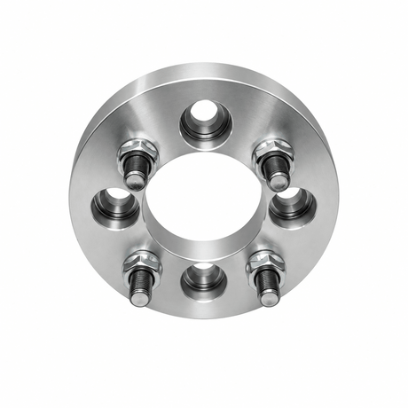 4x 4x4.5 Wheel Spacers | 1.5" Inch (38mm) | 12x1.5 Studs & Lug Nuts | 71mm Center Bore | Forged 6061 T-6 Aerospace Grade Hard Anodized Aluminum - SET Group USA