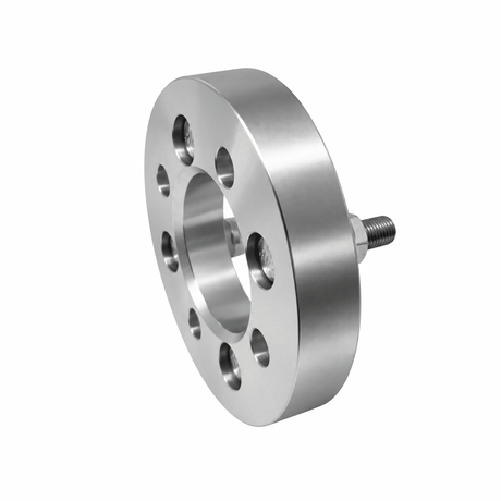 4x 4x4.5 Wheel Spacers | 1.5" Inch (38mm) | 12x1.5 Studs & Lug Nuts | 71mm Center Bore | Forged 6061 T-6 Aerospace Grade Hard Anodized Aluminum - SET Group USA