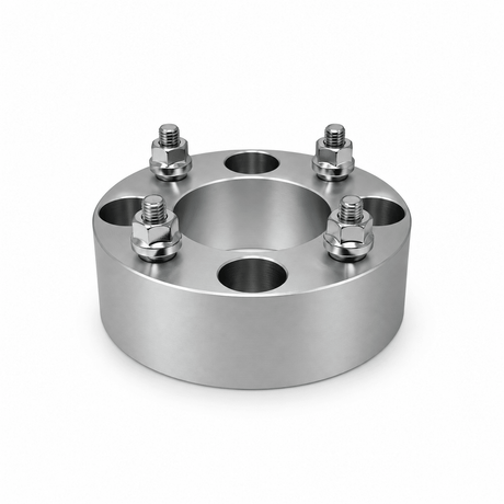 4x 4x110 Wheel Spacers | 2" Inch (50mm) | 12x1.25 Studs & Lug Nuts | 68mm Center Bore | Forged 6061 T-6 Aerospace Grade Hard Anodized Aluminum - SET Group USA