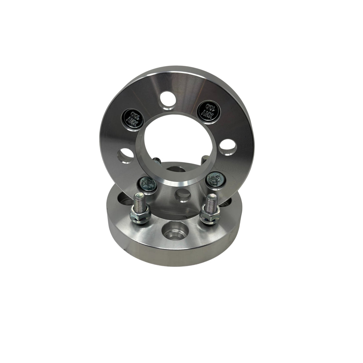2 Wheel Spacers 1" Inch Thick | 4X100 To 4 X 100 | 12X1.5 Lug Nuts | 4 Lug, 25mm