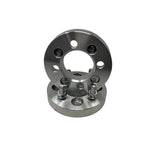 2 Wheel Spacers 1" Thick | 4X4.5 To 4 X 4.5 | 4 Lug 12X1.5 | Or 4X114 To 4 X 114