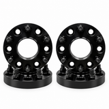 4x 6x120 Hub Centric Wheel Spacers | 1.5" Inch (38mm) | 14x1.5 Studs & Lug Nuts | 66.9mm Center Bore & Wheel Centering Lip | Forged 6061 T-6 Aerospace Grade Hard Anodized Aluminum