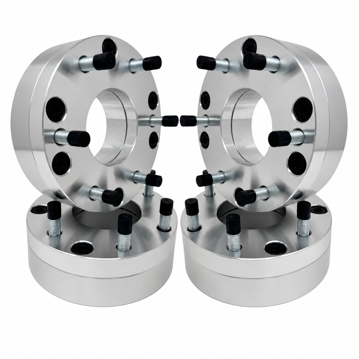 4 WHEEL ADAPTERS 5x4.75 TO 6x135 | USE 6 LUG WHEELS ON 5 LUG CAR | 2" INCH THICK