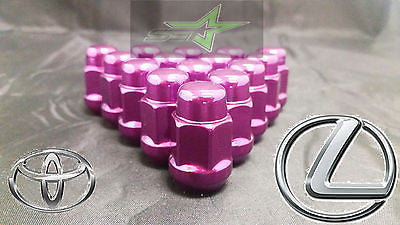 20 PURPLE LUG NUTS 12X1.5 | FITS- TOYOTA, LEXUS, SCION, AFTERMARKET WHEELS LUGS - Set Group USA - 1