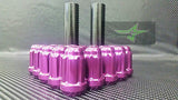 24 Purple Dodge Durango, Dakota Lug Nuts | 6 Spline Tuner | 1/2"-20 | Closed End - Set Group USA - 9