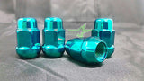 23 JEEP GREEN LUG NUTS | 1/2-20 | CLOSED END 5X5, 5X4.5, 5X5.5 BULGE ACORN LUGS - Set Group USA - 5