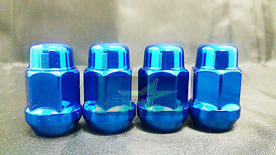 23 JEEP BLUE LUG NUTS | 1/2-20 | CLOSED END 5X5, 5X4.5, 5X5.5 BULGE ACORN LUGS - Set Group USA - 3
