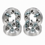 4x 4x100 Wheel Spacers | 1.25" Inch (32mm) | 12x1.5 Studs & Lug Nuts | 71mm Center Bore | Forged 6061 T-6 Aerospace Grade Hard Anodized Aluminum