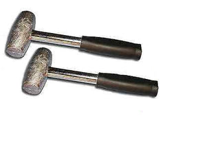 2 LEAD HAMMERS FOR ADAPTER KNOCK OFF DATYON LUXOR ZENITH TRUE STYLE WIRE WHEELS - Set Group USA