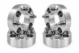 4x 4x110 Wheel Spacers | 2" Inch (50mm) | 12x1.25 Studs & Lug Nuts | 68mm Center Bore | Forged 6061 T-6 Aerospace Grade Hard Anodized Aluminum