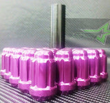 16 Purple Spline Tuner Racing Lug Nuts | 12X1.5 | Fits Most Jdm Honda Acura | - Set Group USA - 1