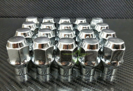 20 LUG NUTS ET CHROME BULGE ACORN 12X1.5 | FITS MOST HONDA ACURA | TRUST USA - Set Group USA - 1