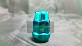20 JEEP GREEN LUG NUTS | 1/2-20 | CLOSED END 5X5, 5X4.5, 5X5.5 BULGE ACORN LUGS - Set Group USA - 6