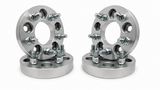 4x 5x4.5 to 5x4.75 Wheel Adapters | 1" Inch Thick (25mm) | Use Chevy Or GM 5x4.75 Wheels On 5x4.5 Or 5x114.3 Vehicles | 12x1.5 Studs & Lug Nuts | 74mm Center Bore | Forged 6061 T-6 Aluminum - SET Group USA