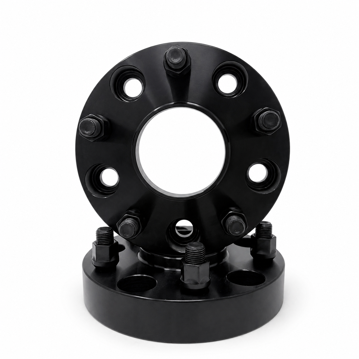 4 Jeep Wheel Spacers 5X5 | 1" Inch Or 25mm | Rubicon | Wrangler Jk 5X127 1/2"-20 71.5mm OEM Hub Centric Bore & Lip