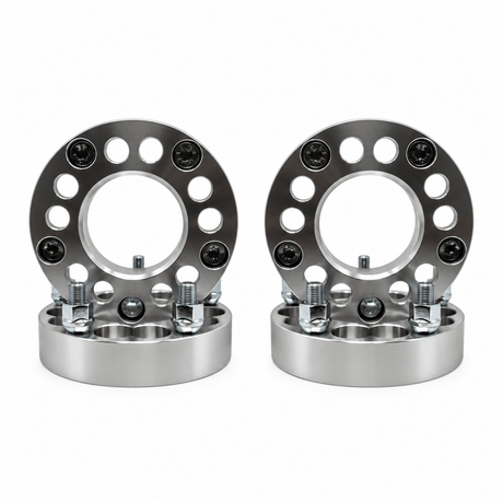 4x 5x100 Or 5x112 to 5x112 Wheel Adapters | 1.25" Inch Thick (32mm) | 12x1.5 Studs & Lug Nuts | 74mm Center Bore | Forged 6061 T-6 Aerospace Grade Hard Anodized Aluminum - SET Group USA