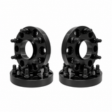 4x 6x120 Hub Centric Wheel Spacers | 1.5" Inch (38mm) | 14x1.5 Studs & Lug Nuts | 66.9mm Center Bore & Wheel Centering Lip | Forged 6061 T-6 Aerospace Grade Hard Anodized Aluminum