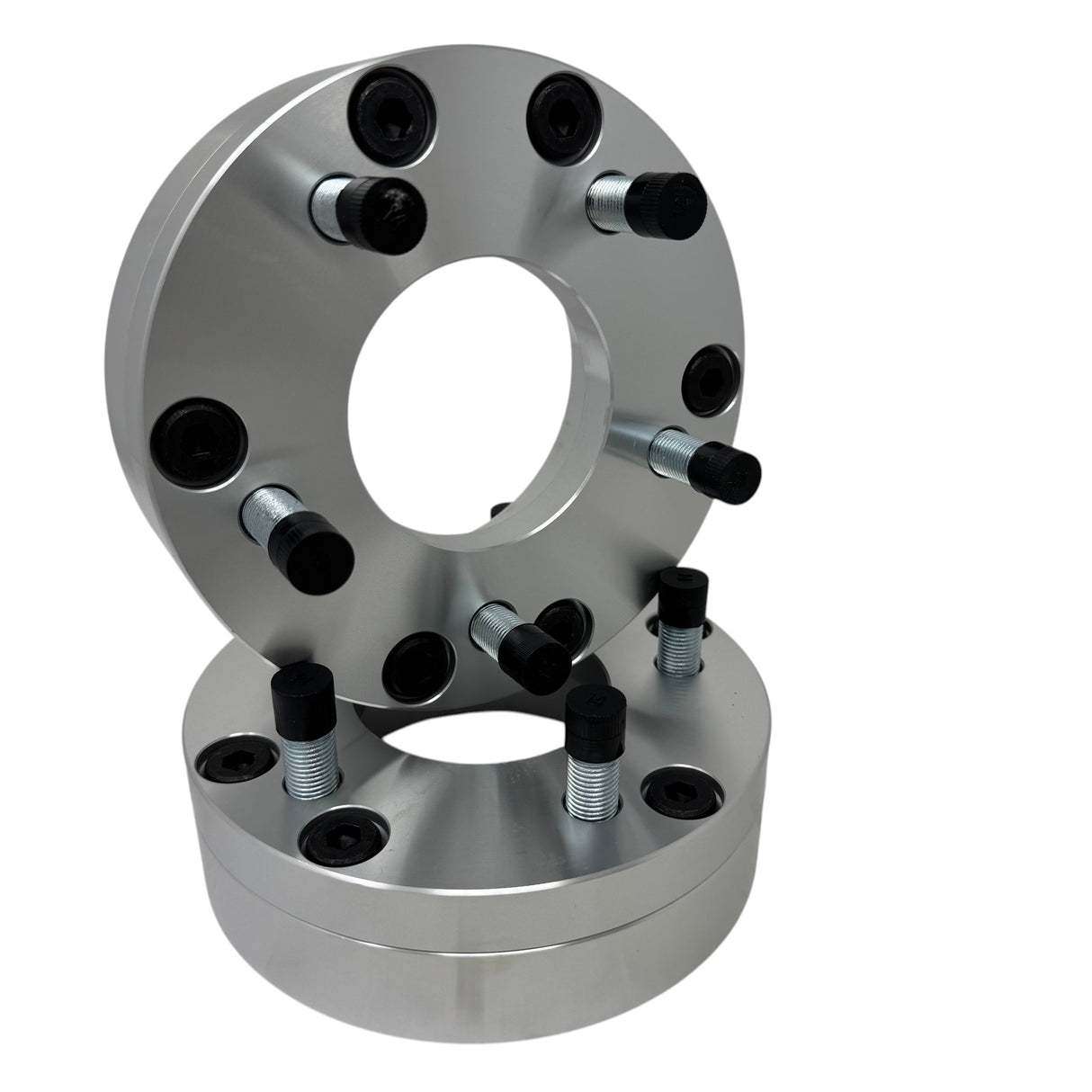 2 WHEEL ADAPTERS 6X135 TO 5X4.5 | USE 5 LUG WHEELS ON 6 LUG TRUCK 2" THICK 14X1.5