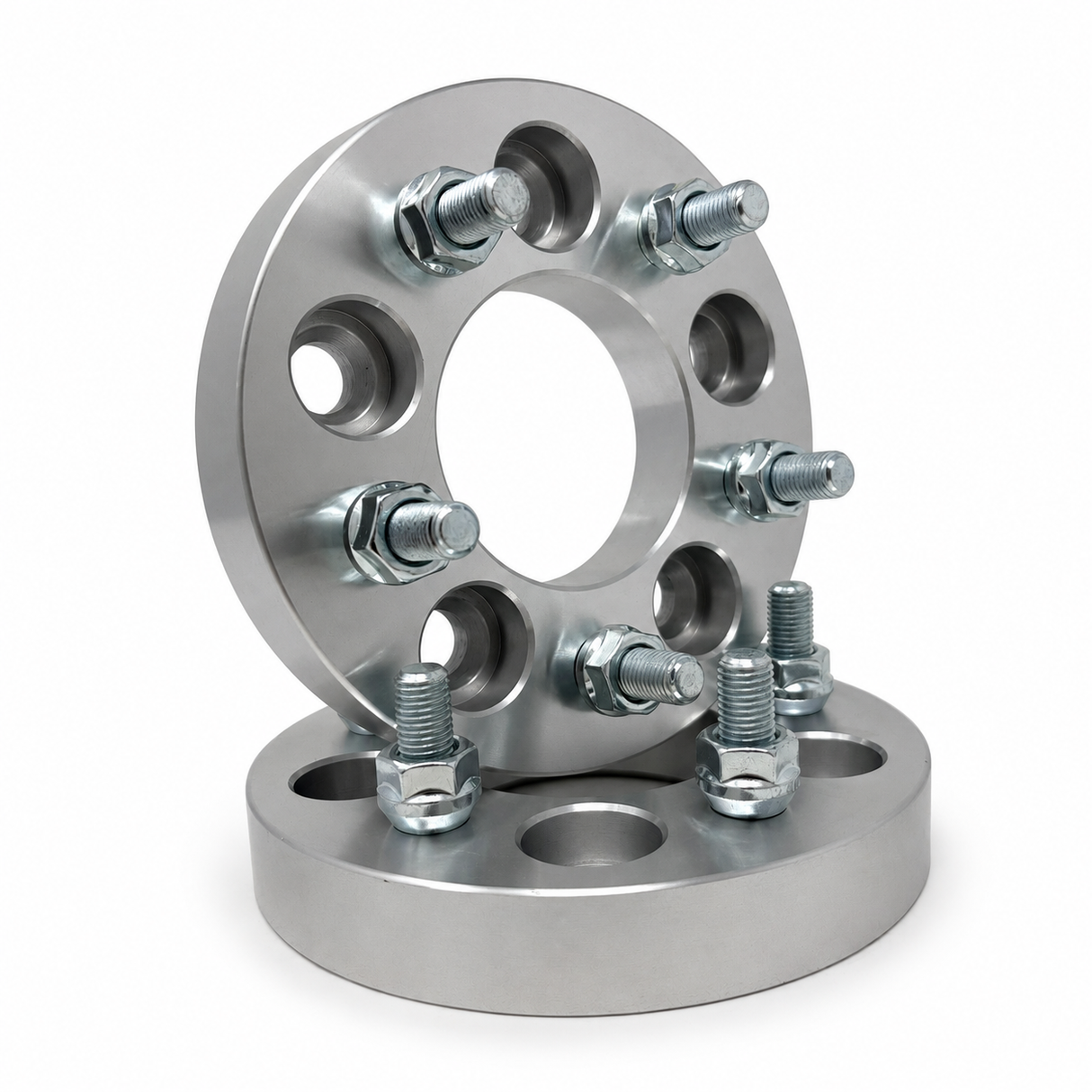 4 Wheel Adapters 5X4.75 To 5X4.5 | 1 Inch Thick | 12X1.5 Studs, 5X120 To 5X114.3