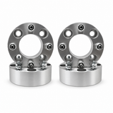 4x 4x110 Wheel Spacers | 2" Inch (50mm) | 12x1.25 Studs & Lug Nuts | 68mm Center Bore | Forged 6061 T-6 Aerospace Grade Hard Anodized Aluminum