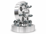2 Jeep Wheel Spacer Adapters | 5X4.5 To 5X5 | 2" Inch Thick | Hubcentric 50mm