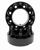 8x170 Hub Centric Wheel Spacers | 2" Inch (50mm) | 4 Piece Set | 14x1.5 Studs & Lug Nuts | 125mm Center Bore & Wheel Centering Lip | Forged 6061 T-6 Aerospace Grade Hard Anodized Aluminum