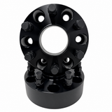 4 6x135 to 6x5.5 Hub Centric Wheel Adapters Ford To Chevy Wheels 1.5" Inch Thick (38mm) F-150, Raptor, Bronco Raptor, 14x1.5 Studs & Lug Nuts 87.1mm Center Bore To 78.1mm Wheel Centering Lip