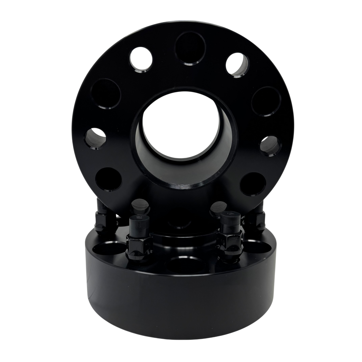2x 6x120 Chevy Colorado GMC Canyon 2015-2023 Hub Centric Wheel Spacers | 2" Inch (50mm) | 14x1.5 Studs & Lug Nuts | 66.9mm Center Bore & Wheel Centering Lip | Forged 6061 T-6 Aerospace Grade Hard Anodized Aluminum