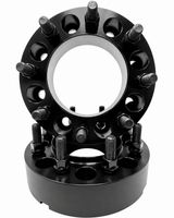 8x170 Hub Centric Wheel Spacers | 2" Inch (50mm) | 4 Piece Set | 14x1.5 Studs & Lug Nuts | 125mm Center Bore & Wheel Centering Lip | Forged 6061 T-6 Aerospace Grade Hard Anodized Aluminum