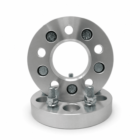 4x 5x100 To 5x114.3 Conversion Kit Fr-S Brz Wrx Includes 20x Neo Chrome Lugnuts + Spline Key | 1 Inch (25mm) | 12x1.5 Lugs And Studs | - SET Group USA