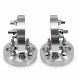4x 4x100 Wheel Spacers | 1.25" Inch (32mm) | 12x1.5 Studs & Lug Nuts | 71mm Center Bore | Forged 6061 T-6 Aerospace Grade Hard Anodized Aluminum