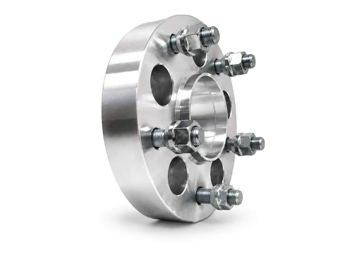 2 Jeep Wheel Spacer Adapters | 5X4.5 To 5X5 | 2" Inch Thick | Hubcentric 50mm