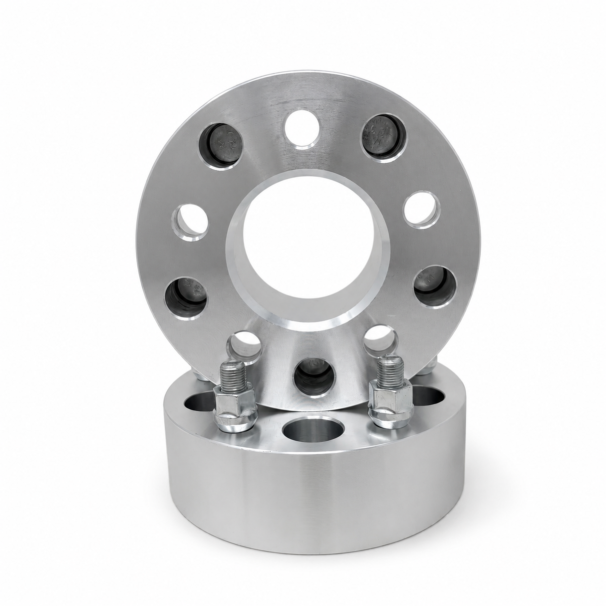 4 Jeep Wheel Spacers / Adapters | 5X4.5 | 2" Inch Thick | 50mm | 1/2"X20 Lugnuts