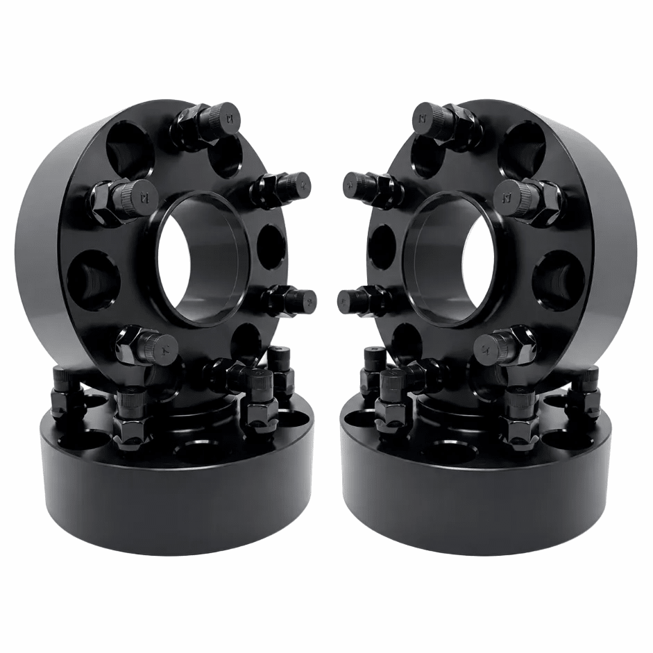 6 lug wheel spacers / wheel adapters hard anodized with grade 12.9 studs USA lifetime warranty