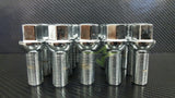 20 PORSCHE 911 996 997 986 987 BOXSTER CHROME STEEL LUG NUTS BOLTS - Set Group USA - 2