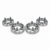 4x 4x100 Wheel Spacers | 1.25" Inch (32mm) | 12x1.5 Studs & Lug Nuts | 71mm Center Bore | Forged 6061 T-6 Aerospace Grade Hard Anodized Aluminum