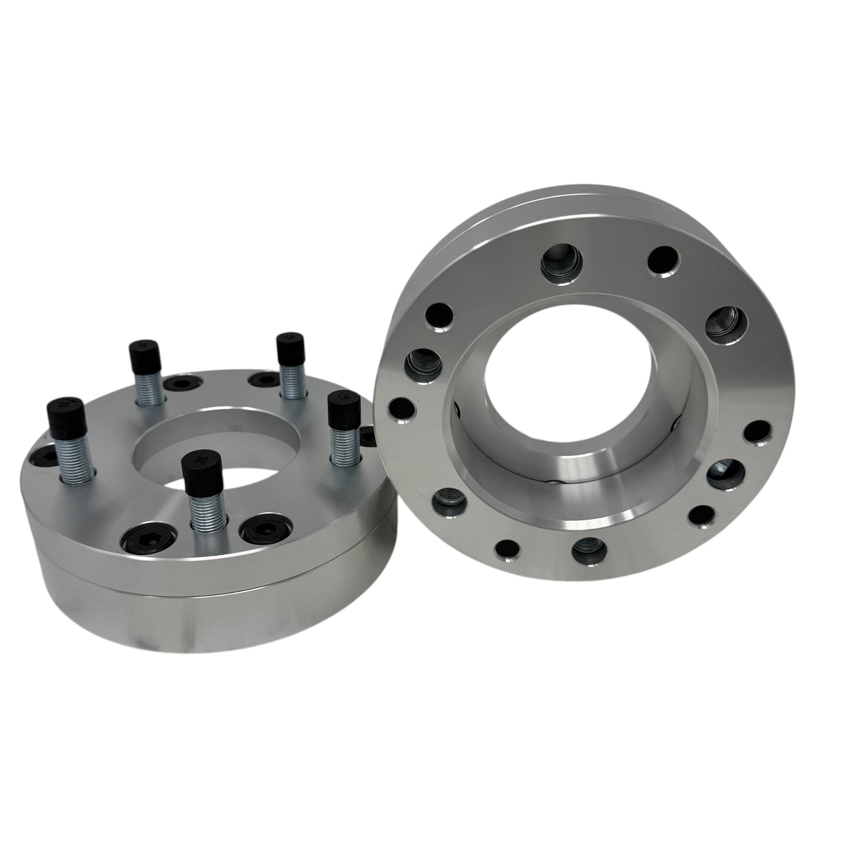 2 WHEEL ADAPTERS 6X135 TO 5X5.5 | USE 5 LUG WHEELS ON 6 LUG CAR 2" THICK 1/2X20