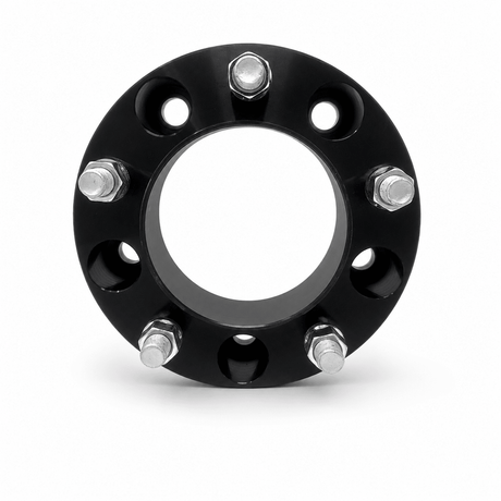 2x 5x150 Hub Centric Wheel Spacers | 1.5" Inch (38mm) | 14x1.5 Studs & Lug Nuts | 110mm Center Bore & Wheel Centering Lip | Forged 6061 T-6 Aerospace Grade Hard Anodized Aluminum - SET Group USA