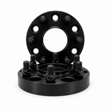 2x 6x120 Hub Centric Wheel Spacers | 1.5" Inch (38mm) | 14x1.5 Studs & Lug Nuts | 66.9mm Center Bore & Wheel Centering Lip | Forged 6061 T-6 Aerospace Grade Hard Anodized Aluminum