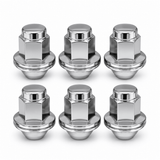 14x1.5 OEM Toyota / Lexus Style Mag Lug Nuts For Tacoma, Tundra, Land Cruiser, Sequoia, LX, GX Chrome Wheel Lugs With Attached Washer 14mm x 1.5 - SET Group USA