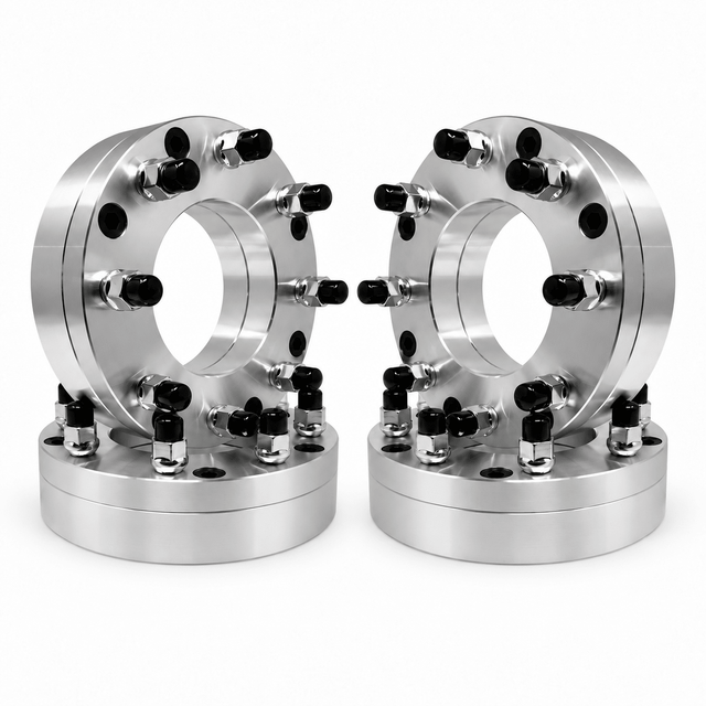 6x5.5 to 8x6.5 use 8 lug wheels on 6 lug trucks 2 inches thick solid forged billet aluminum use 8 lug rims on chevy trucks, gmc trucks, toyota trucks, nissan trucks, any 6 lug 5.5 truck can use 8x6.5 rims
