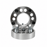 4x 5x4.5 Or 5x4.75 to 5x5.5 Wheel Adapters | 1.25" Inch Thick (32mm) | Dual Drilled Universal Fit 5x4.5 Or 5x4.75 Vehicles | 12x1.5 Studs & Lug Nuts | 74mm Center Bore | Forged 6061 T-6 Aerospace Grade Hard Anodized Aluminum - SET Group USA