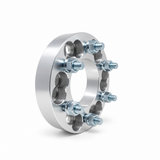 2x 6x135 Or 6x5.5 to 6x135 Wheel Adapters | 1.25" Inch Thick (32mm) | 14x1.5 Studs & Lug Nuts | 108mm Center Bore | Forged 6061 T-6 Aerospace Grade Hard Anodized Aluminum