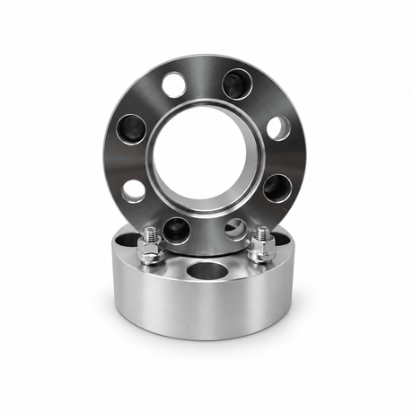 4x 4x110 Wheel Spacers | 2" Inch (50mm) | 12x1.25 Studs & Lug Nuts | 68mm Center Bore | Forged 6061 T-6 Aerospace Grade Hard Anodized Aluminum - SET Group USA