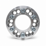2x 6x135 Or 6x5.5 to 6x135 Wheel Adapters | 1.25" Inch Thick (32mm) | 14x1.5 Studs & Lug Nuts | 108mm Center Bore | Forged 6061 T-6 Aerospace Grade Hard Anodized Aluminum