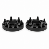 2x 6x120 Hub Centric Wheel Spacers | 1.5" Inch (38mm) | 14x1.5 Studs & Lug Nuts | 66.9mm Center Bore & Wheel Centering Lip | Forged 6061 T-6 Aerospace Grade Hard Anodized Aluminum